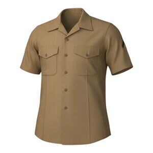 16 - USMC Military Issue Mens Short Sleeve Uniform Shirt DLA Valor Collection